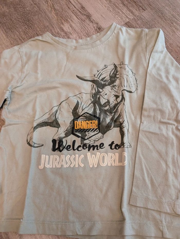 Lot t-shirts 5-6 ans Jurassic world - photo numéro 2
