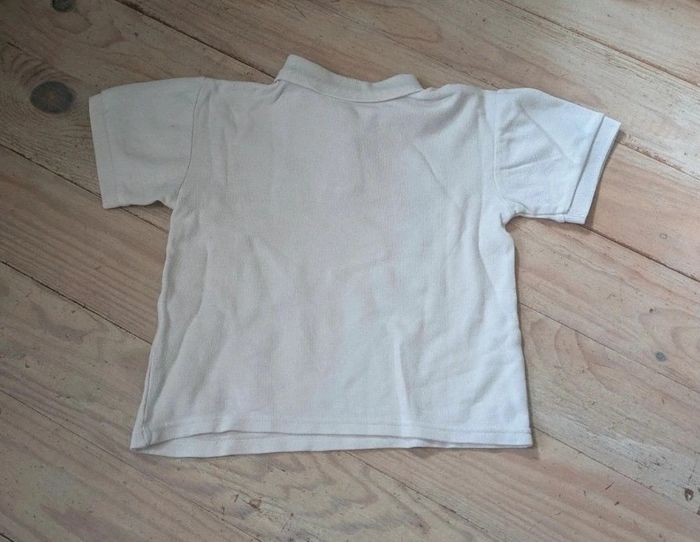Polo blanc - Taille 5 ans - photo numéro 2