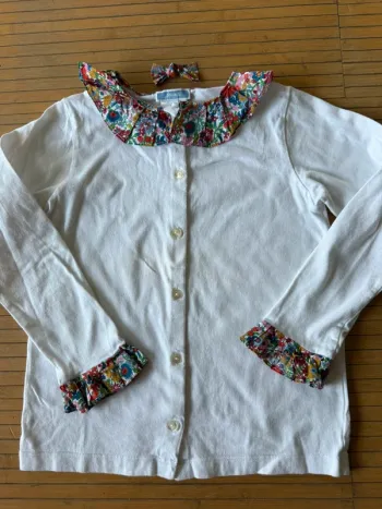 Polo jacadi liberty et barrette