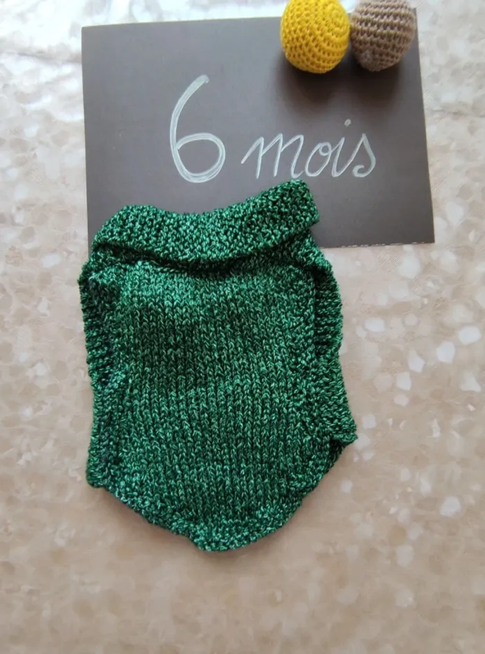 Superbe boléro vert - photo numéro 2