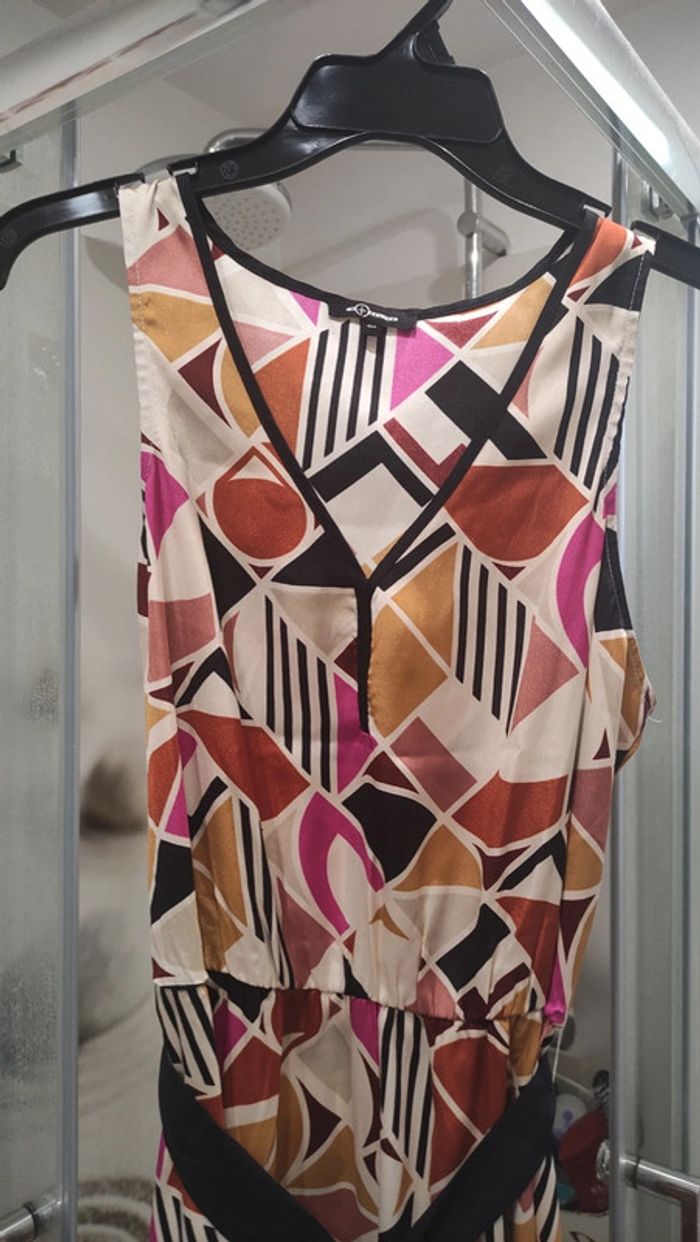 Robe col v longue sans manches taille 40 - photo numéro 3