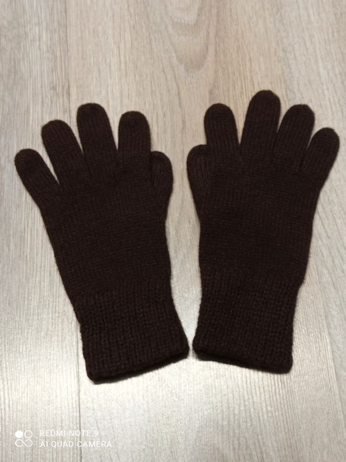 Gants marron - S