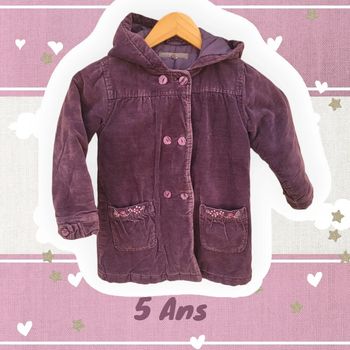 Manteau en velours 👧