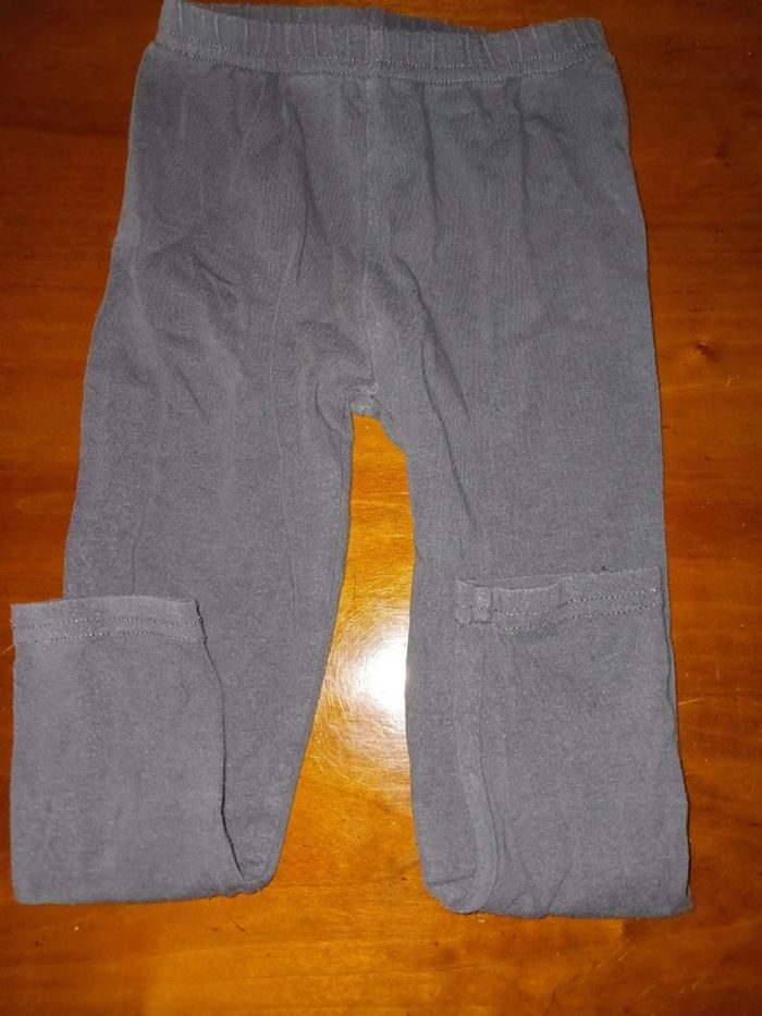 Legging gris 24 mois