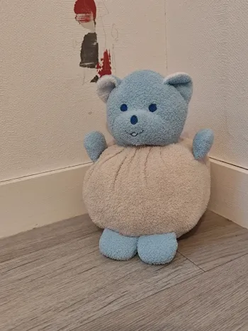 Peluche Musti bleu