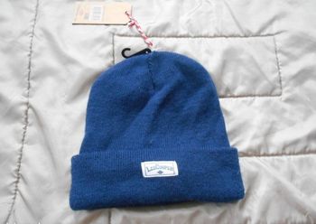 Bonnet noir Lee Cooper bleu