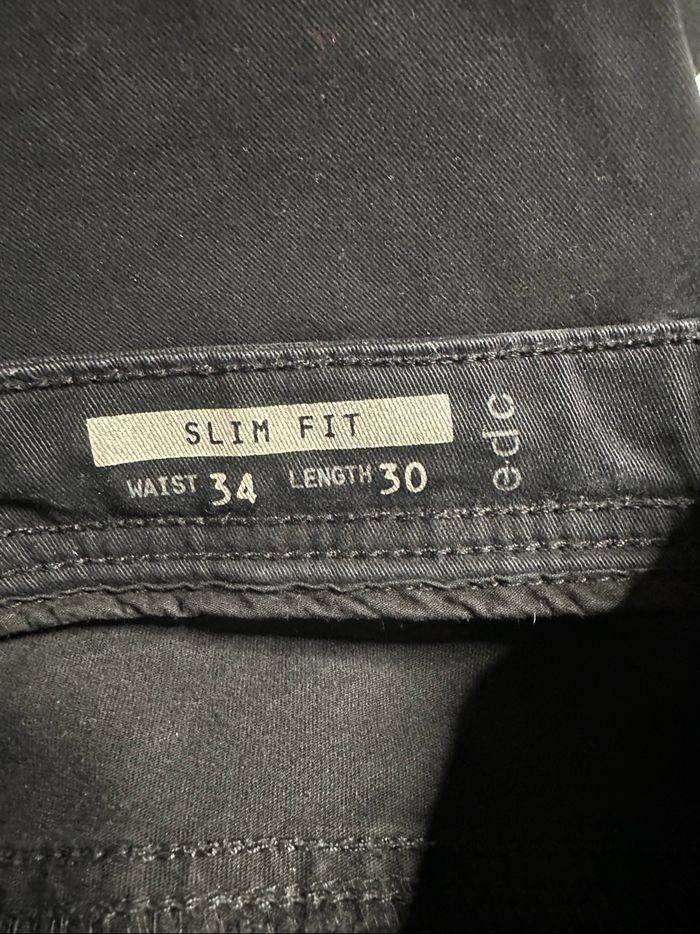 Jean denim slim fit noir EDC T36/38 S/M - photo numéro 6