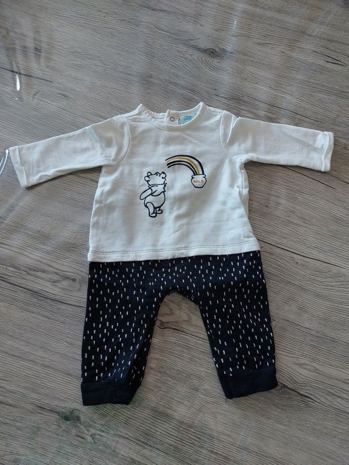 Combinaison Winnie l'ourson 1mois