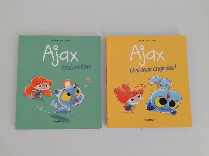 📚 AJAX Livres 1 et 2 BD Jeunesse