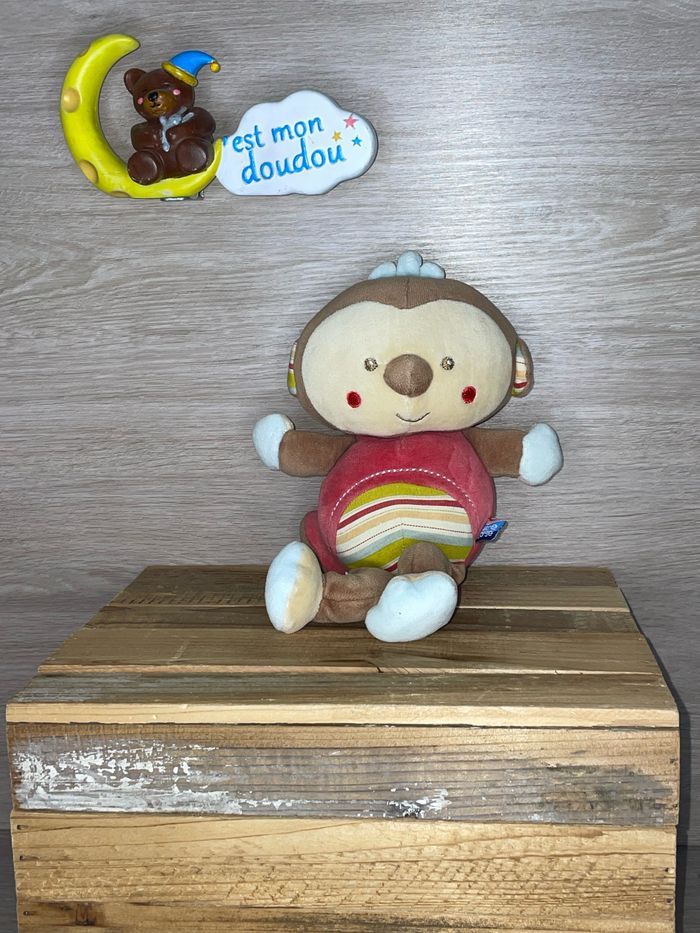 SDO140 doudou singe 🐒 sucre d’orge