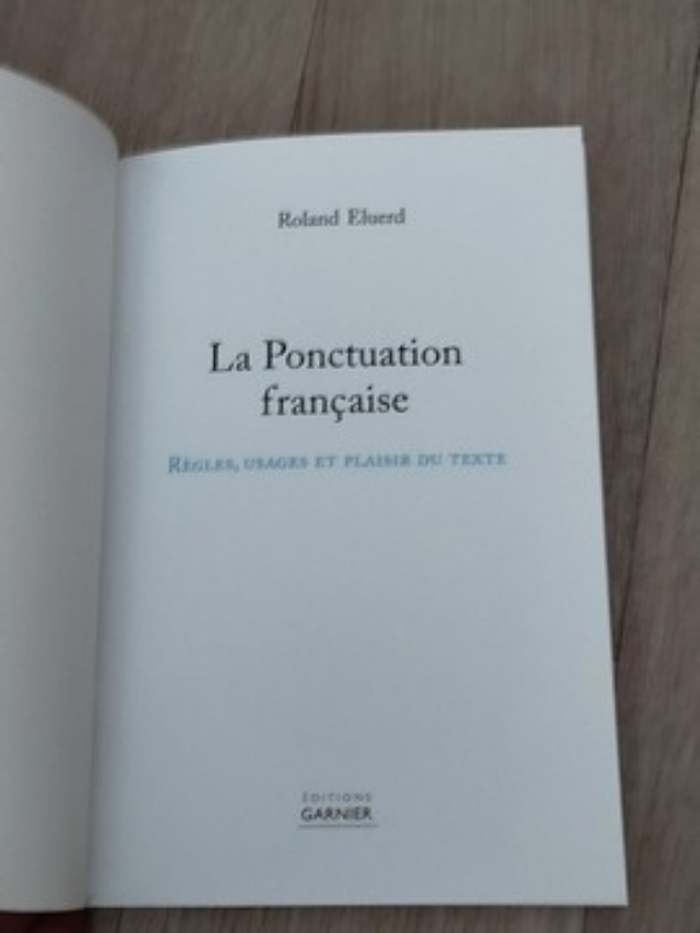 Livre la ponctuation française de Roland Eluerd - photo numéro 7