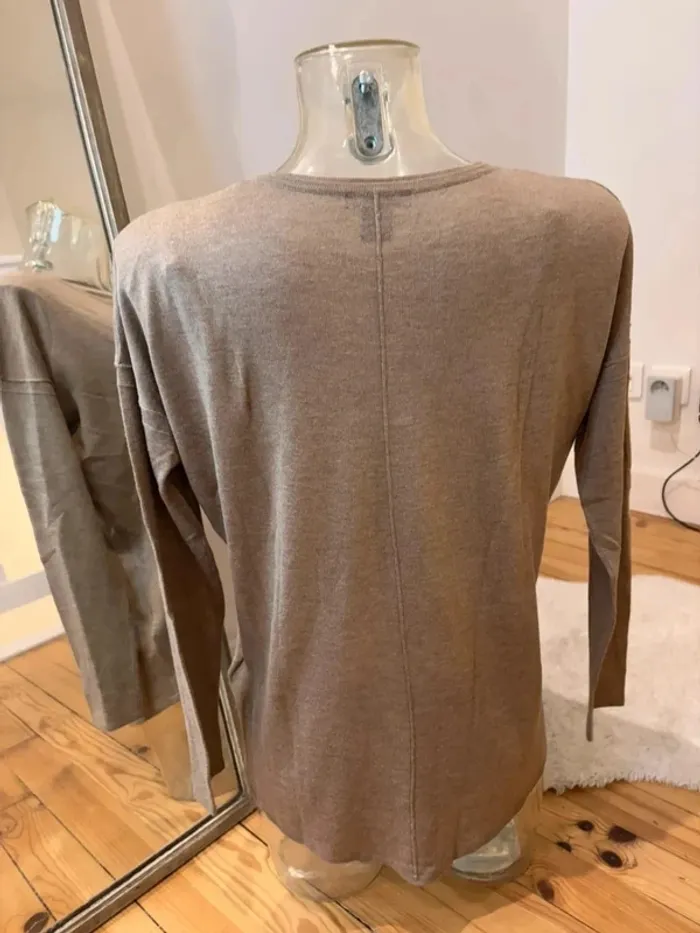 Pull H&M beige - photo numéro 3