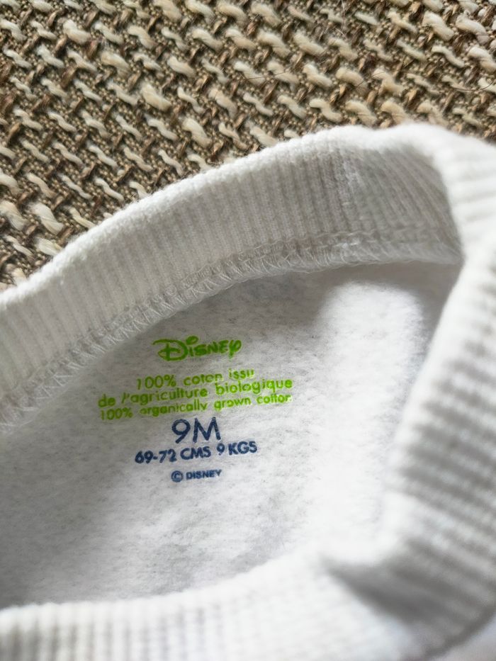 Pull ou sweat Disney Baby 9 mois - photo numéro 3
