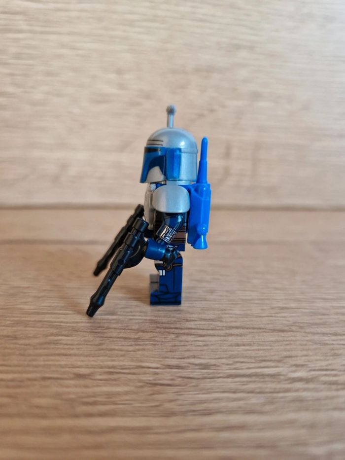 Figurine type lego Jango Fett Mandalorian star wars - photo numéro 2