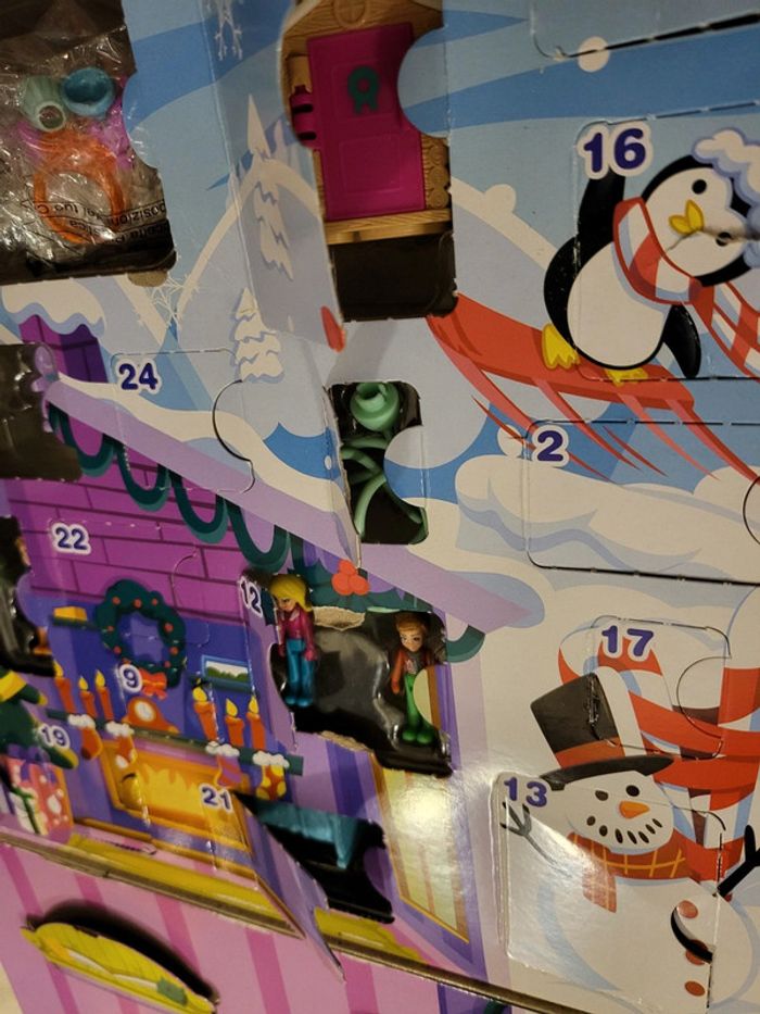 Polly pocket calendrier de l'avent - photo numéro 9