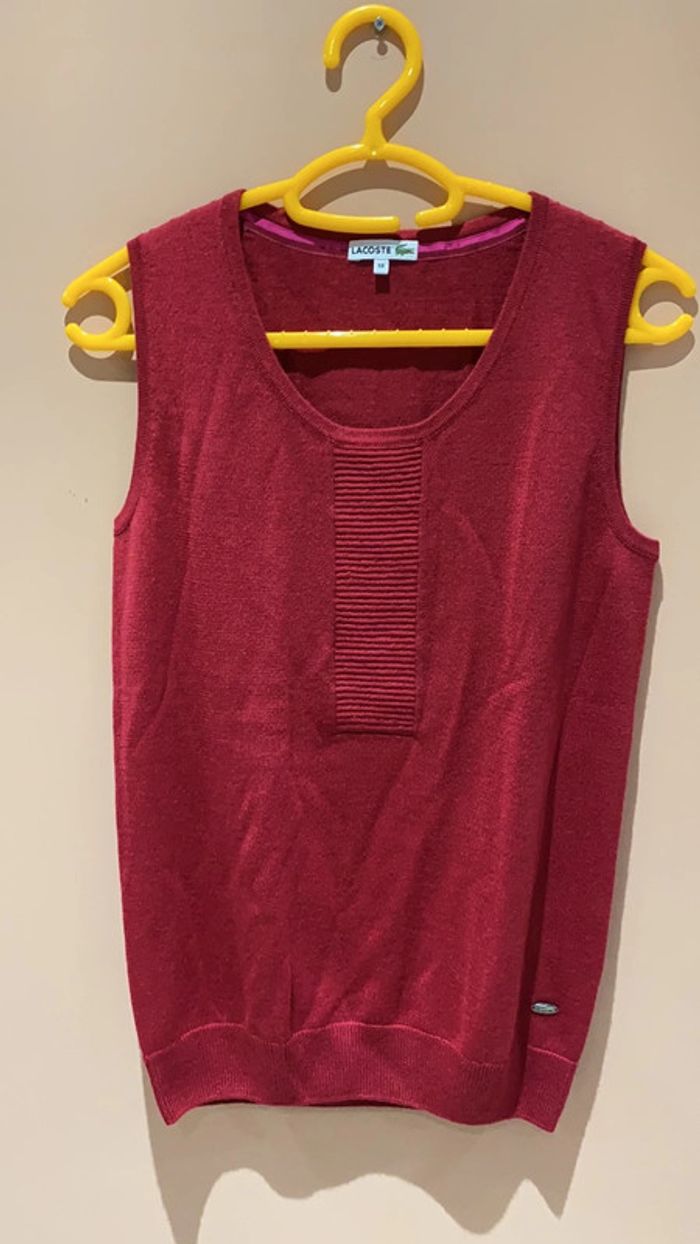 Débardeur  lacoste