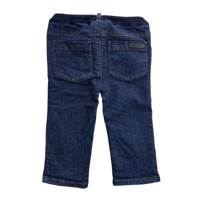 Ensemble body/polo bleu marine et jean doublé bleu marine Jacadi 6 mois (67 cm) - photo numéro 4