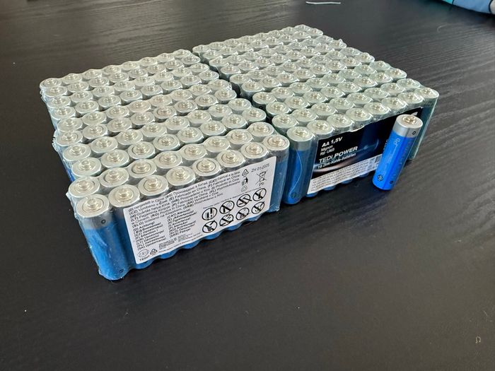 160 piles LR6 AA 1,5V - photo numéro 3