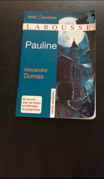 « Pauline » d’Alexandre Dumas 📕