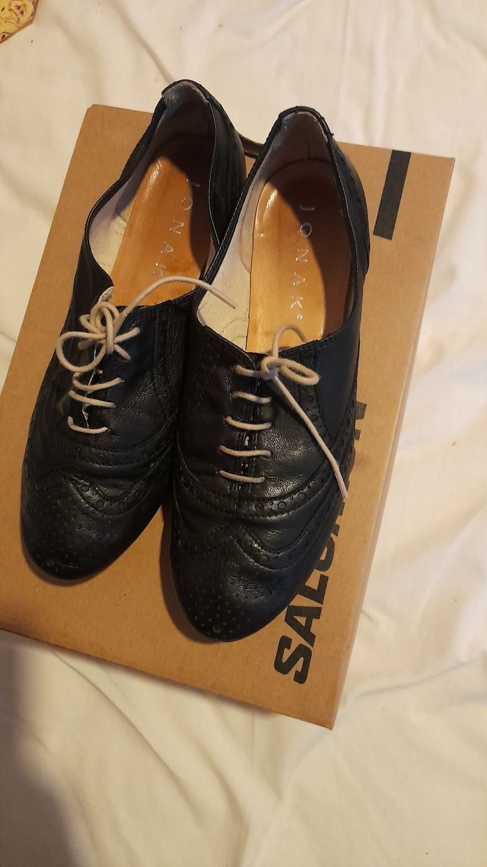 Derbies en cuir véritable Jonak - photo numéro 10