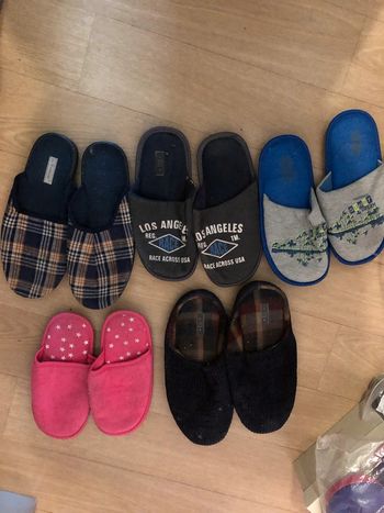 Lot de chaussons chaud