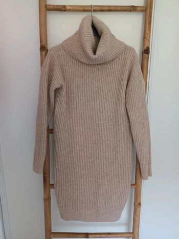 Robe pull en laine beige Collection Pimkie taille M