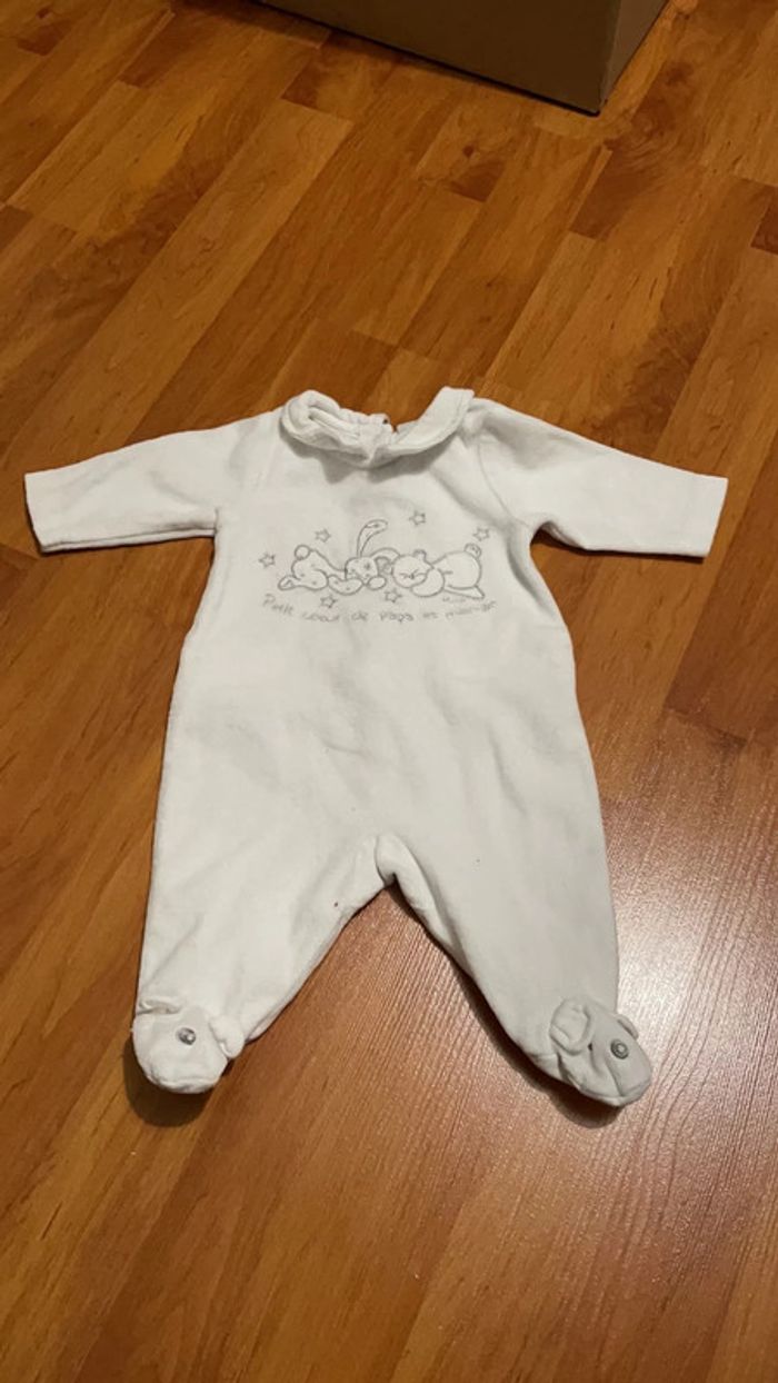 Pyjama mixte 1 mois