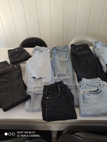 Lots de 11 pantalons taille 36