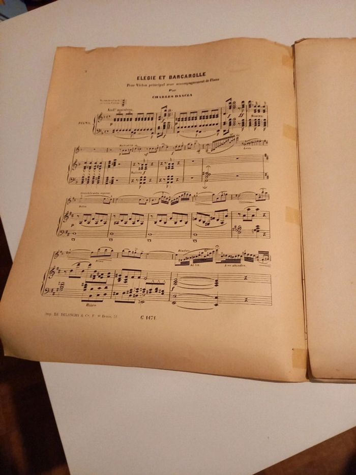 Elegie et barcarolle Dancla - photo numéro 2