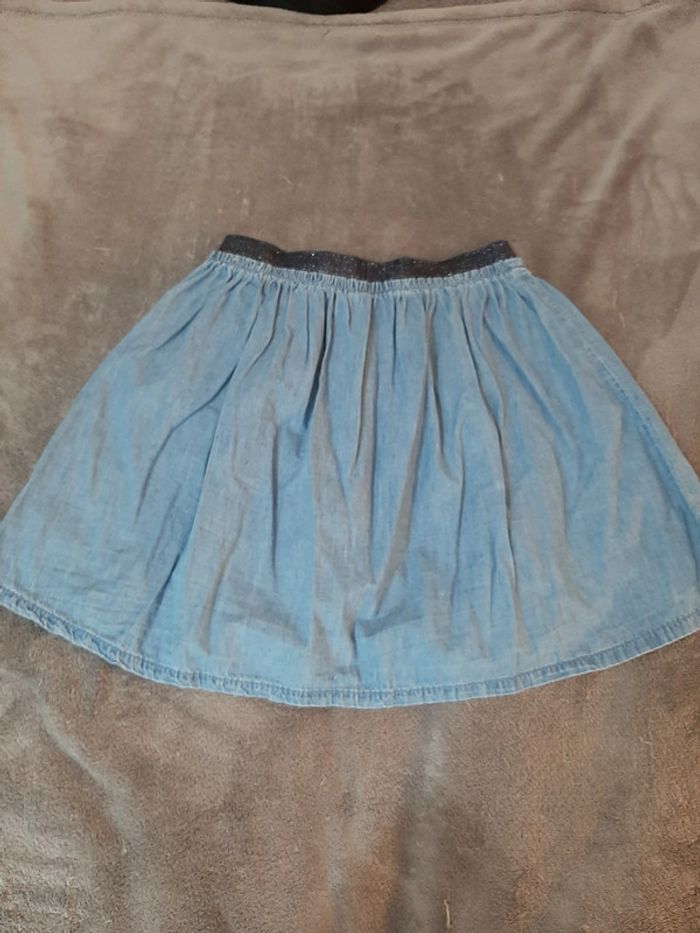Jupe jeans 8ans - photo numéro 2