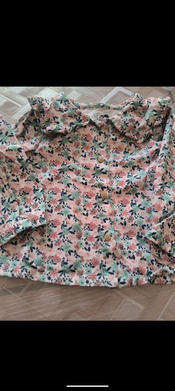 Chemise mots d'enfants 24 mois