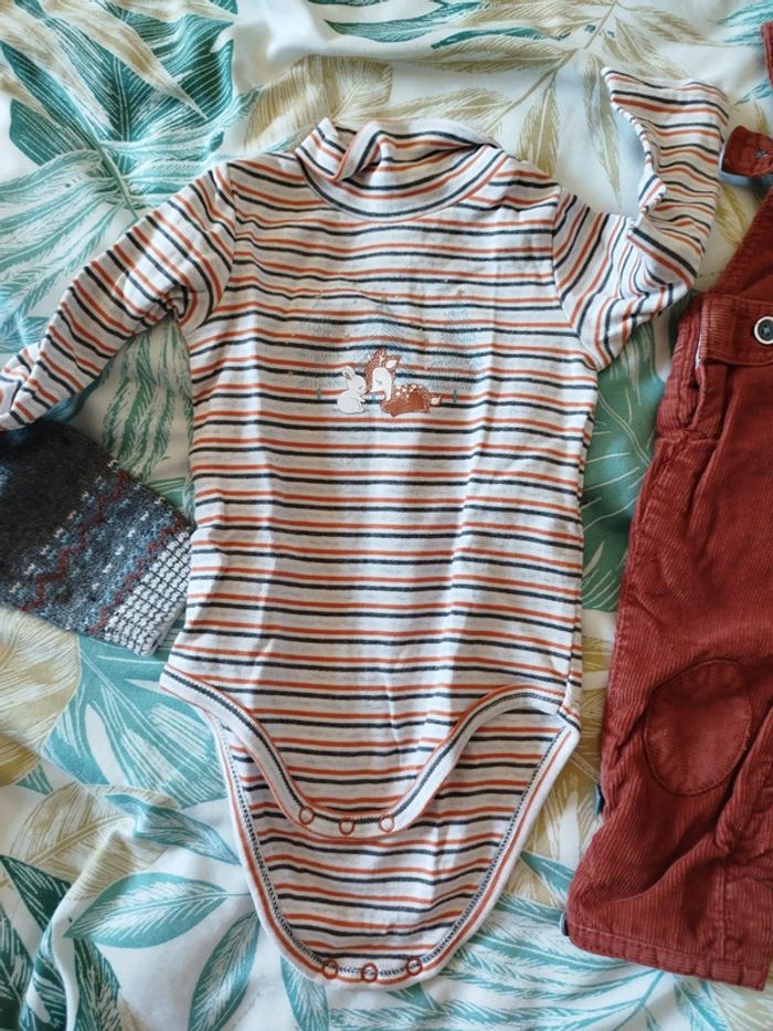 Ensemble 3 pièces T 6 mois - photo numéro 4