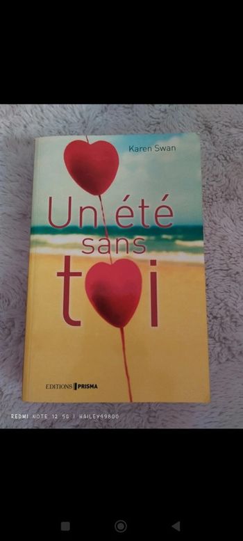 Livre Un été sans toi
