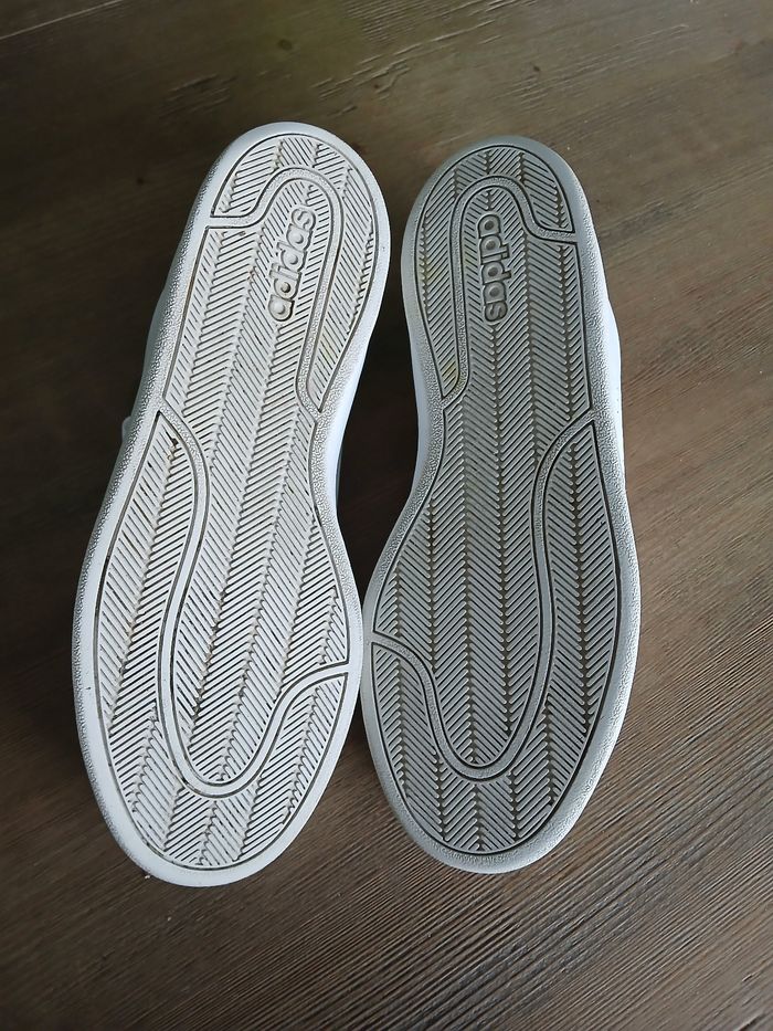 Baskets Cloudfoam running blanc & vert 42 -  Adidas - photo numéro 6