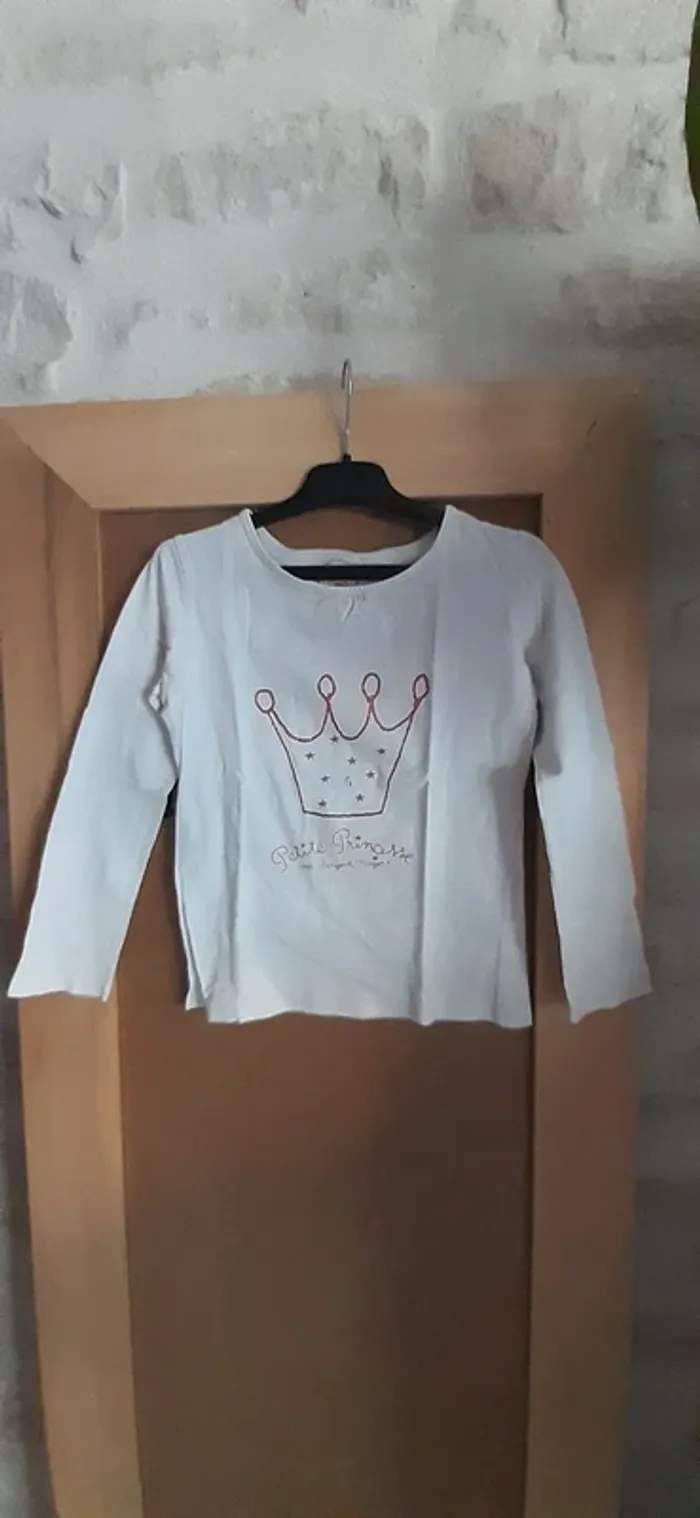 Tee-shirt manches longues Sergent Major 8 ans Petite Princesse