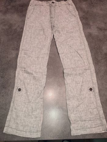 pantalon gris léger