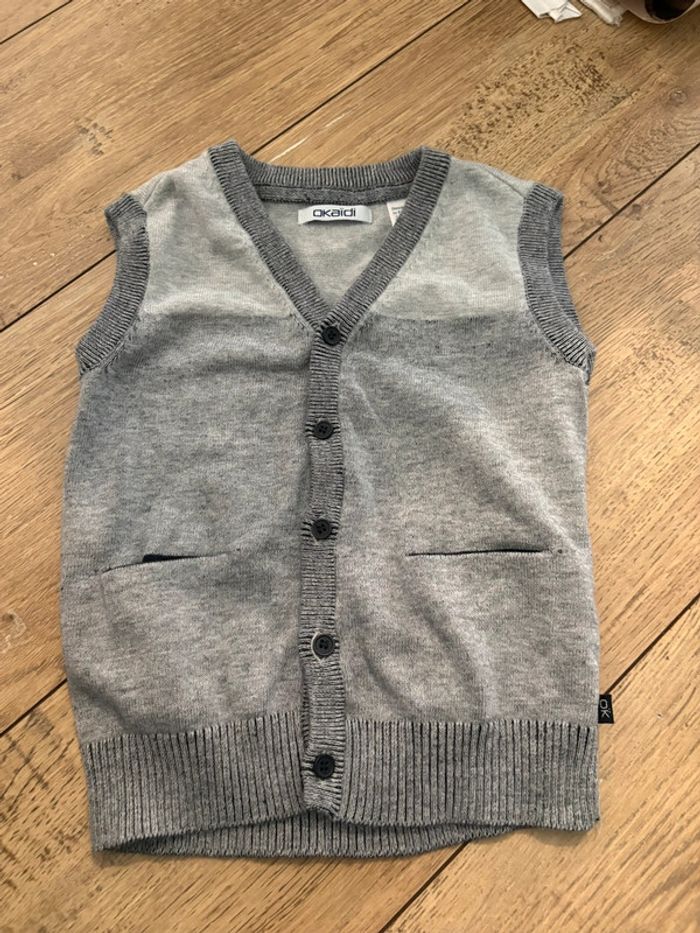 Gilet sans manches 4 ans