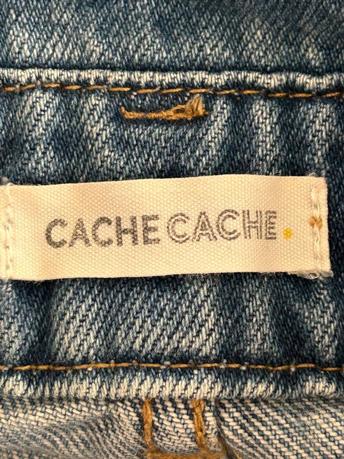 salopette en short cache cache taille 34 - photo numéro 4
