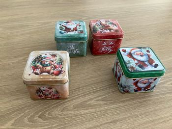 jolies petites boîtes de Noël 
