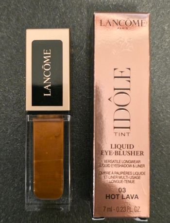 Lancome Ombre à paupières 03 Hot Lava Neuf Liquide Liner Idole Eye Blusher