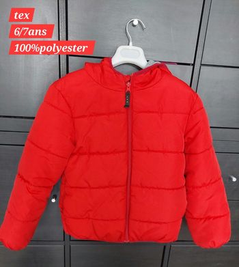 Blouson chaud garçon 6/7ans