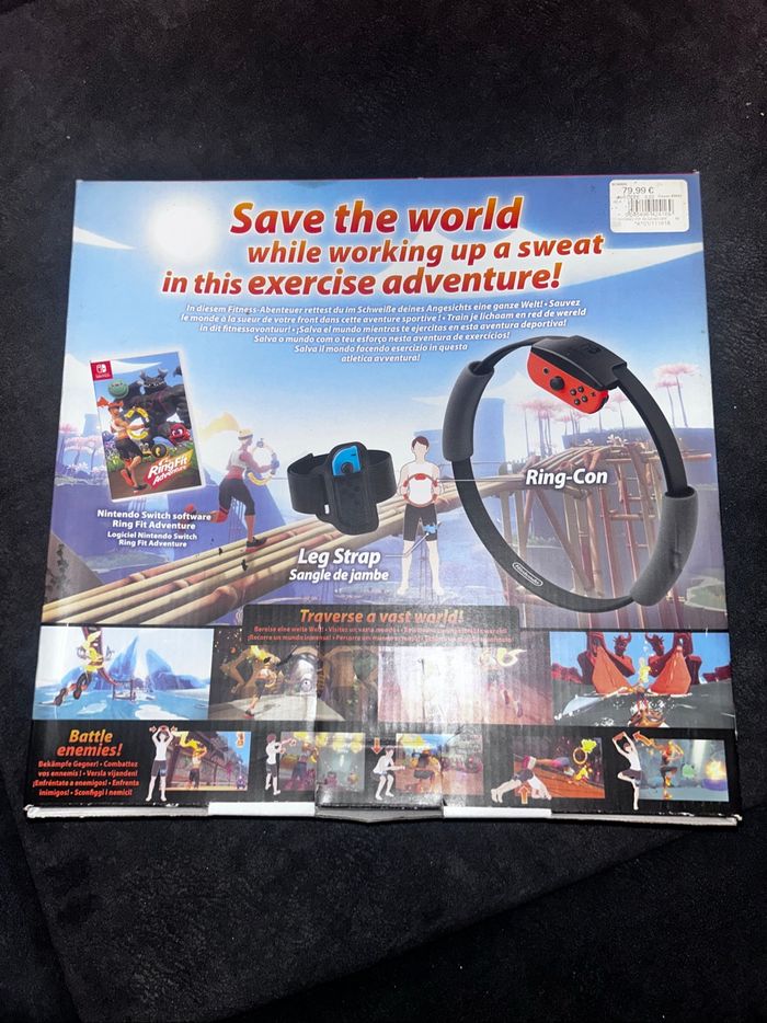 Jeu vidéo ring fit adventure Nintendo switch - photo numéro 2