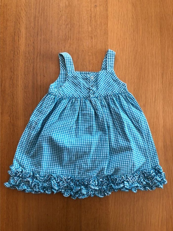 Robe été vichy à bretelles Lili Gaufrette 3 ans - photo numéro 2