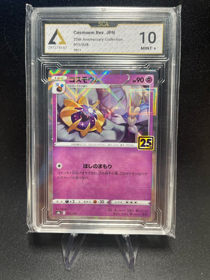 Carte Pokémon Cosmoem 015/028 SCA 10 - photo numéro 1