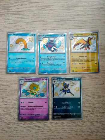 Shiny Destinées de Paldea -lot ou unité-