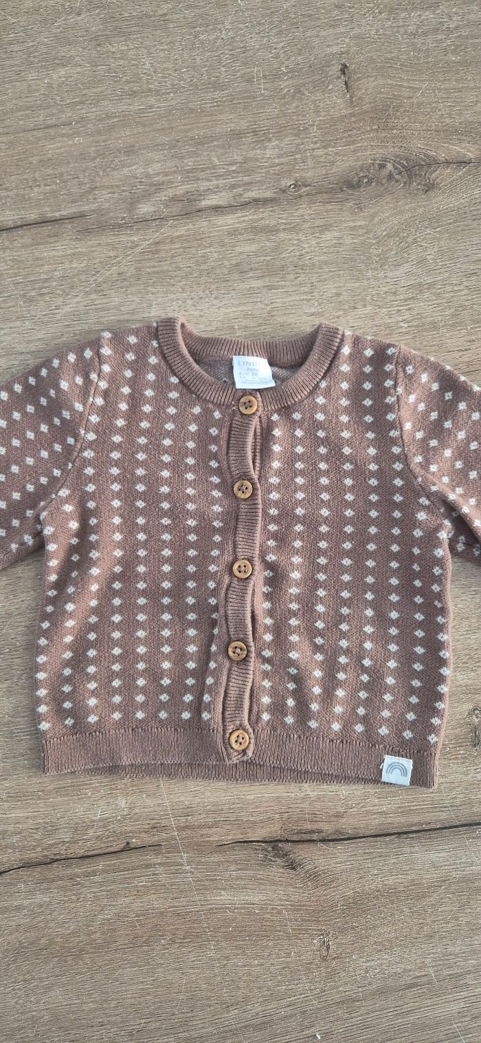 Gilet Lindex 12-18 mois