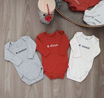 Lot 3 bodies #  garçon 1 mois