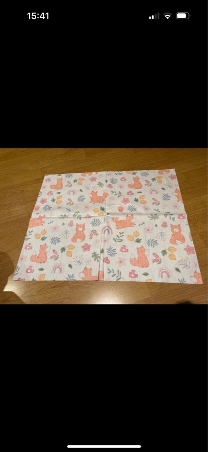 Morceau de tissu automnale 56*45cm neuf - photo numéro 3