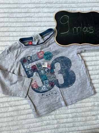 Teeshirt manches longues 9 mois