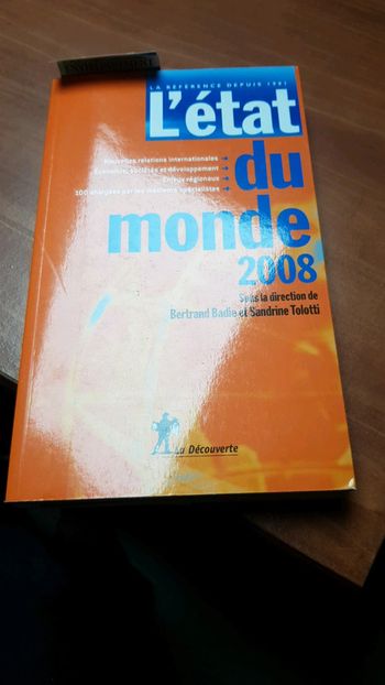 L'état du Monde 2008 Badie Tolotti